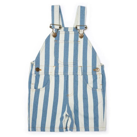 Dotty Dungarees Stonewash Stripe Shorts