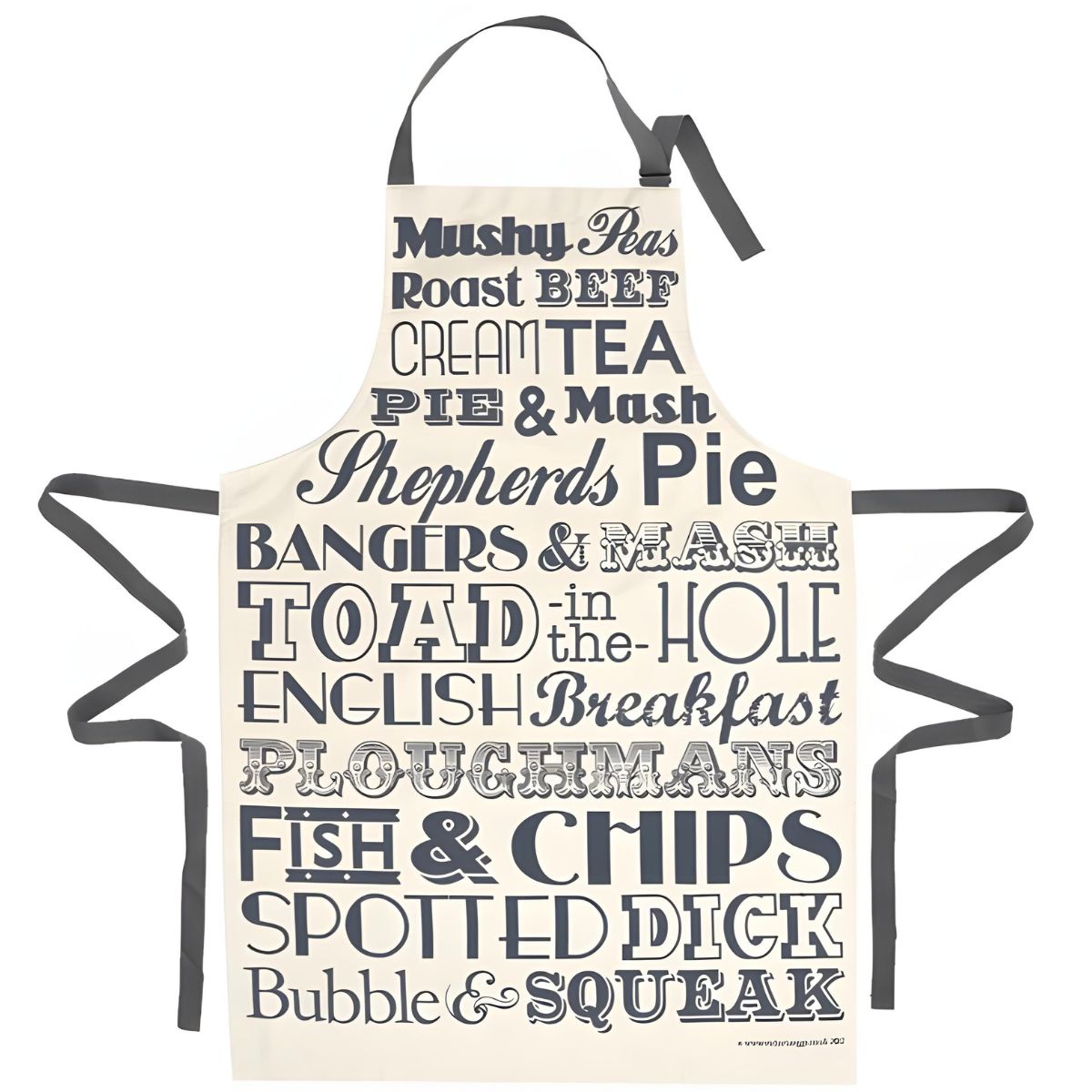 Victoria Eggs English Dinner Apron