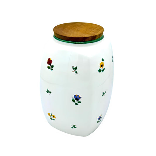 Gmundner Keramik Alpine Flowers Storage Jar - Retired