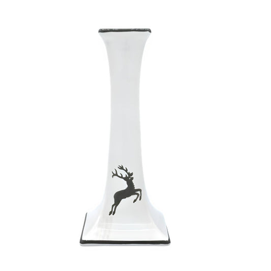Gmundner Keramik Grey Deer Candle Holder - Retired