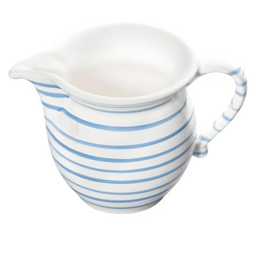 Gmundner Keramik Dizzy Blue Creamer 10oz - Retired