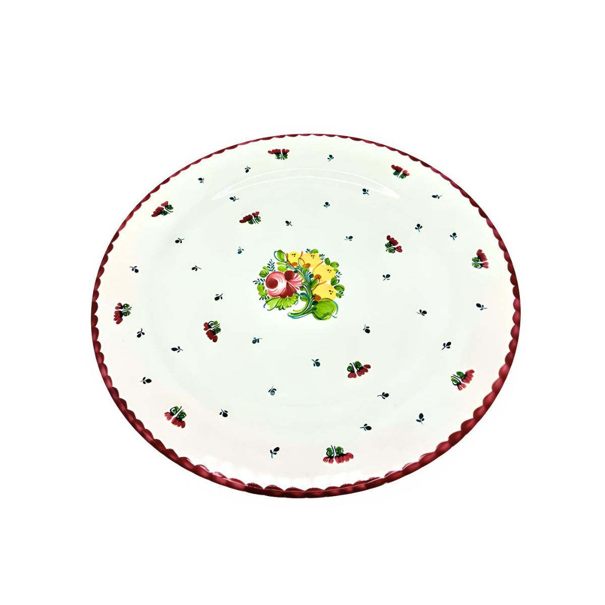 Gmundner Keramik Biedermeier Dinner Plate - Retired - LAST ONE