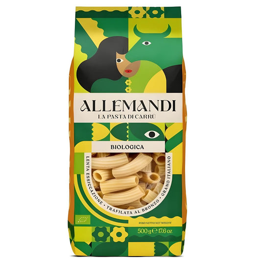 Allemandi Pasta, Organic Rigatoni Pasta