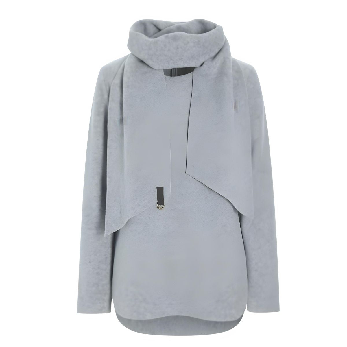 Henriette Steffensen Copenhagen Blouse with Scarf - Light Grey