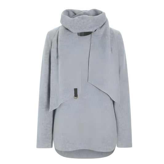 Henriette Steffensen Copenhagen Blouse with Scarf - Light Grey