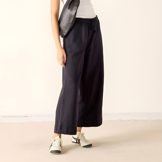 Mersea Frenchie Wide Leg Pant - Black