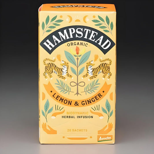 Hampstead Organic Lemon & Ginger (20 Teabags)