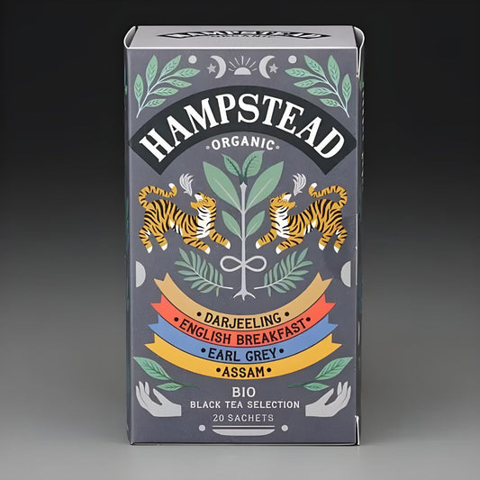 Hampstead Organic Black Tea Selection Pack (20 Teabags)