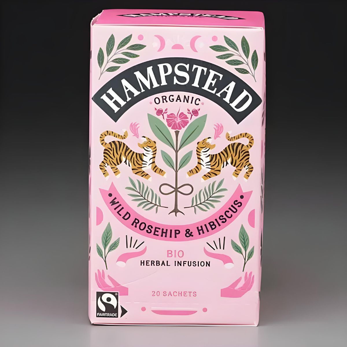 Hampstead Organic Rosehip & Hibiscus (20 Teabags)
