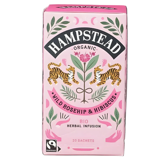 Hampstead Organic Rosehip & Hibiscus (20 Teabags)