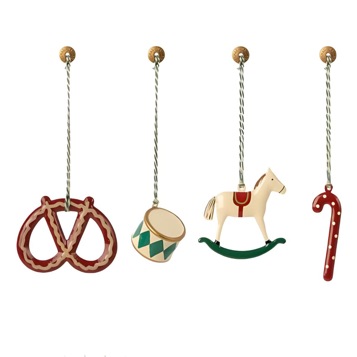 Maileg Metal Ornament Set - Peter's Christmas