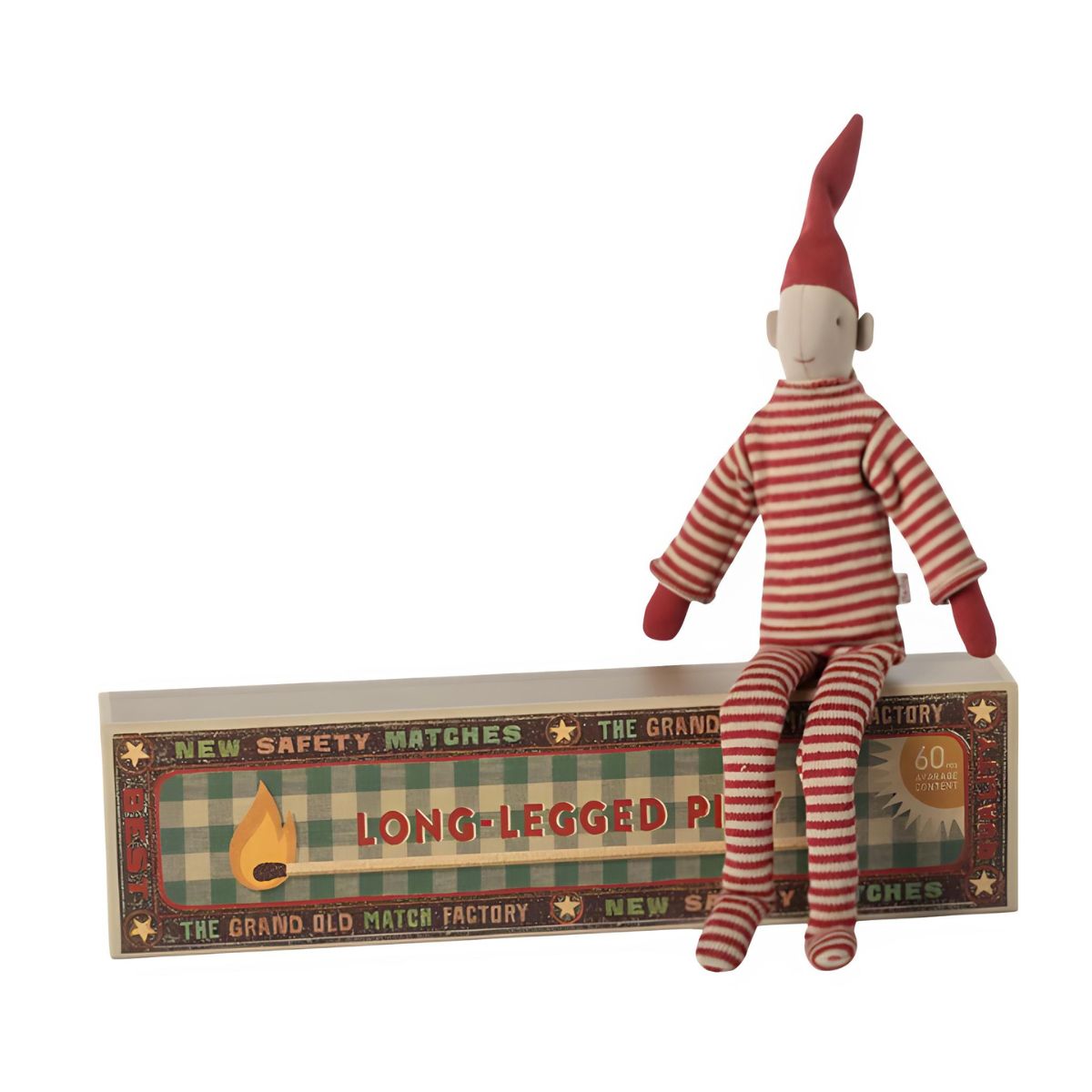 Maileg Long Legged Pixy in Matchbox, Small