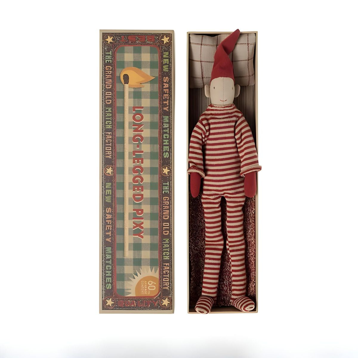 Maileg Long Legged Pixy in Matchbox, Small