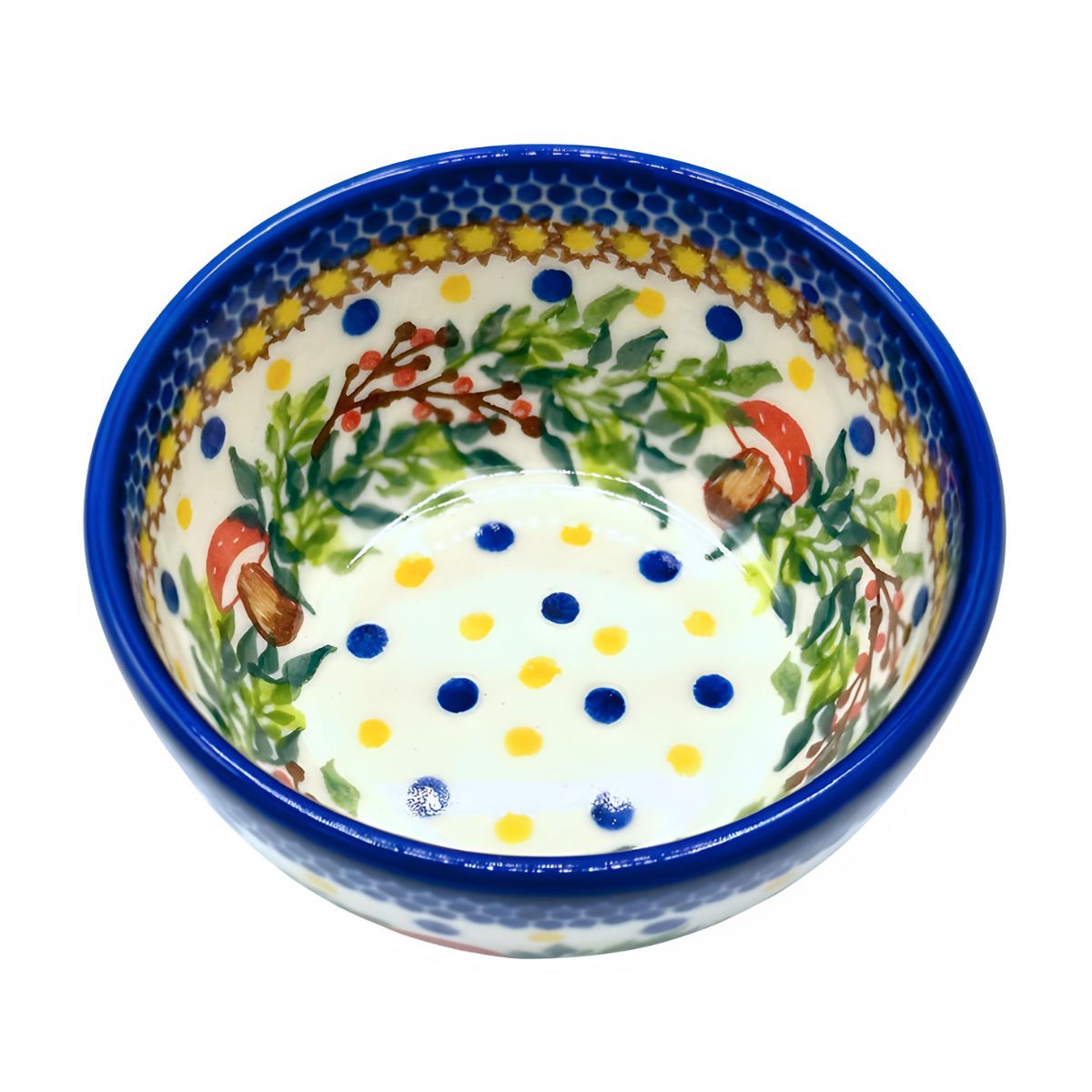 Polish Pottery Festive Fall Bowl
