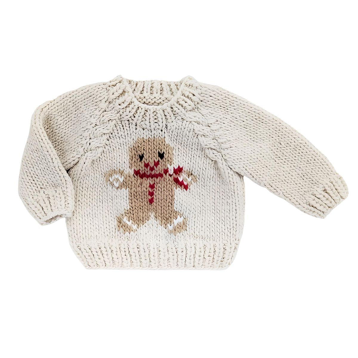 Huggalugs Gingerbread Baby Sweater