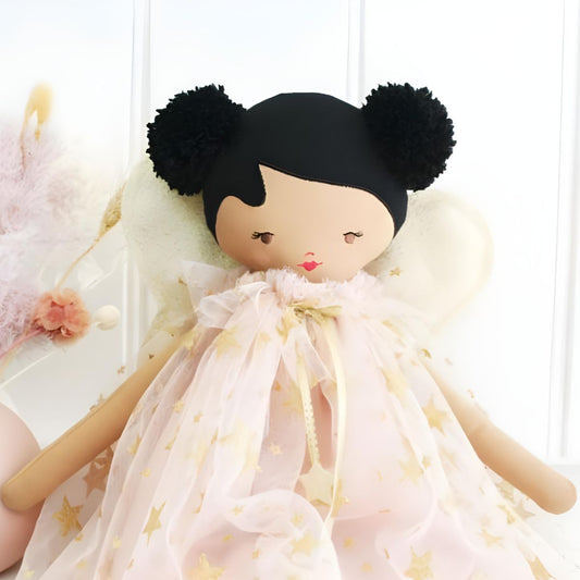 Alimrose Lily Fairy Pink Gold Star Doll