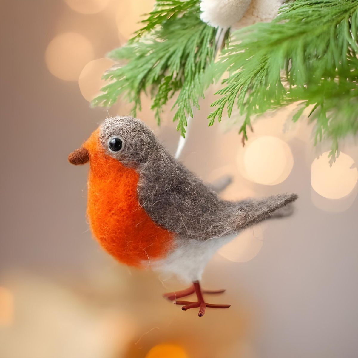 Sew Heart Felt Robin the Robin Felt Christmas Decoration