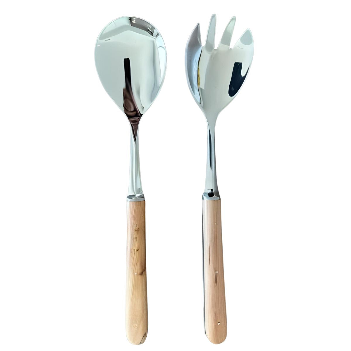 Laguiole en Aubrac Juniper Salad Server Set