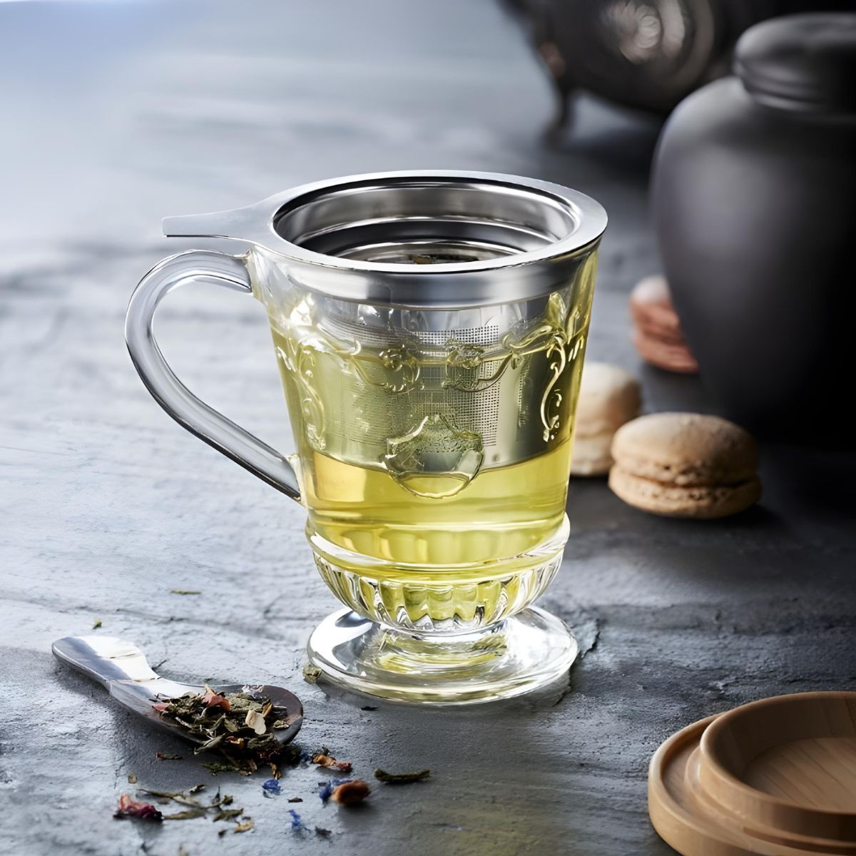 La Rochere Versailles Tea Infuser Mug