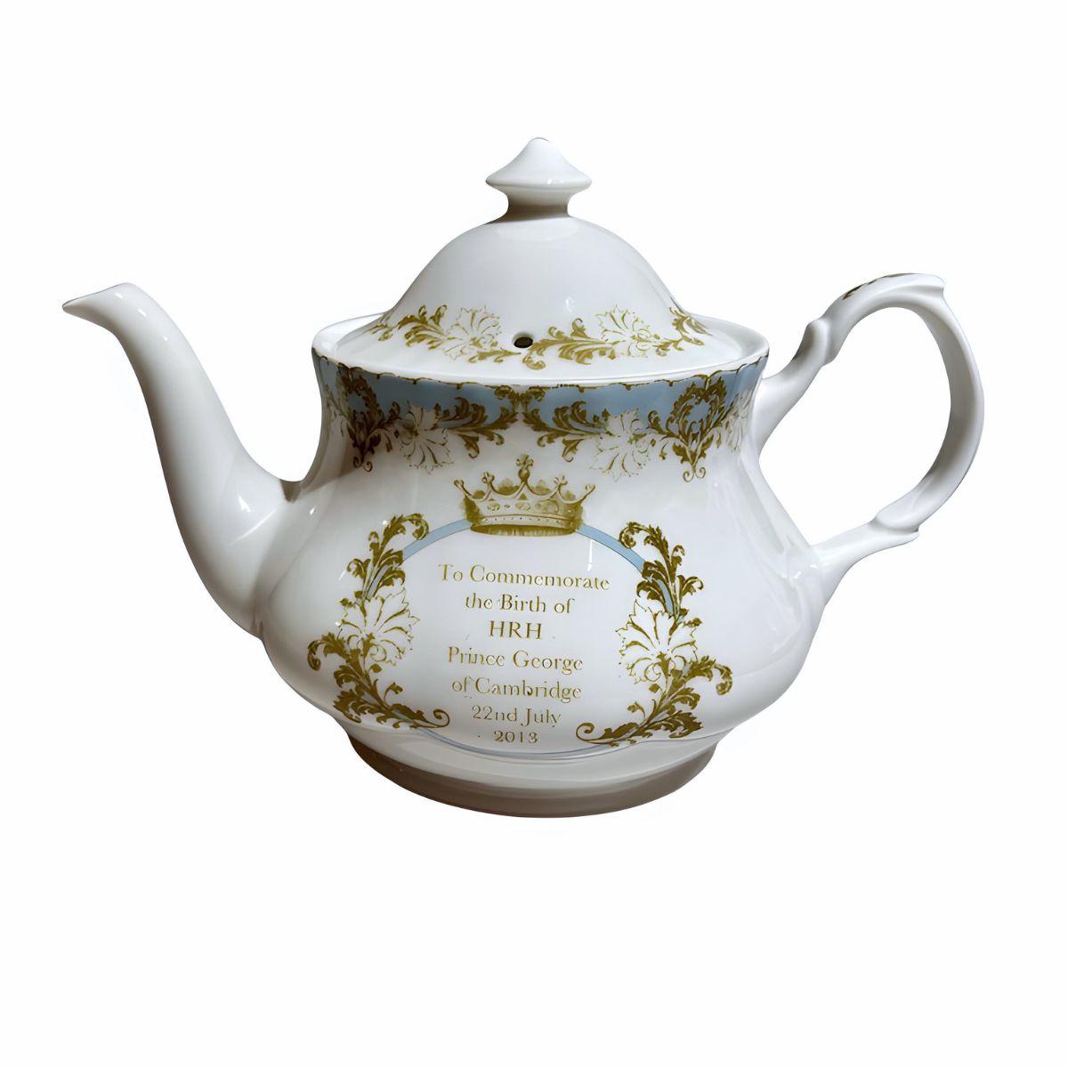 Roy Kirkham Prince George Commemorative Fine Bone China Teapot