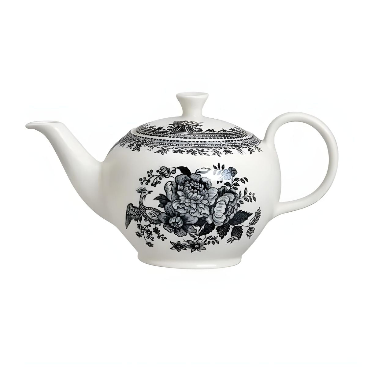 Burleigh Black Asiatic Pheasants Small Teapot