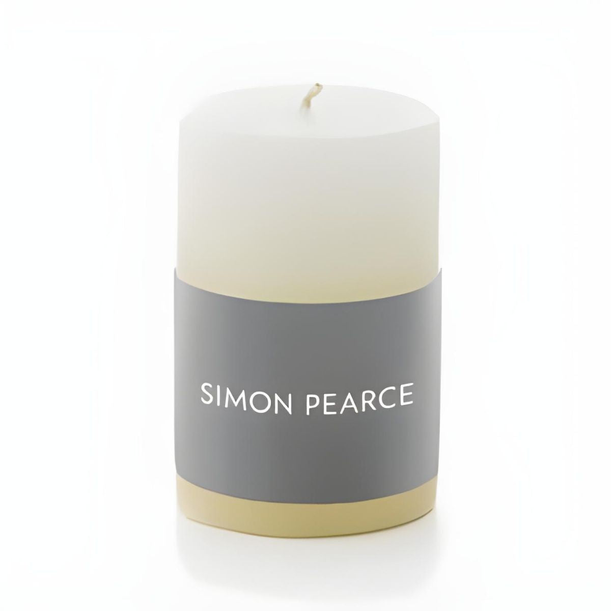 Simon Pearce Candle Pillar 2x3 Ivory