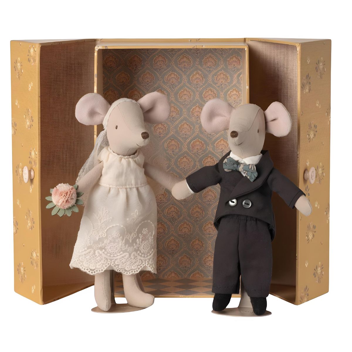 Maileg Wedding Mice Couple In Box