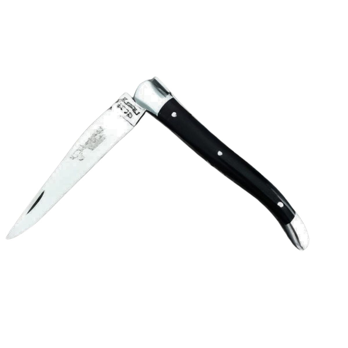 Laguiole en Aubrac Multipurpose Folding Knife with Pressed Cow Horn