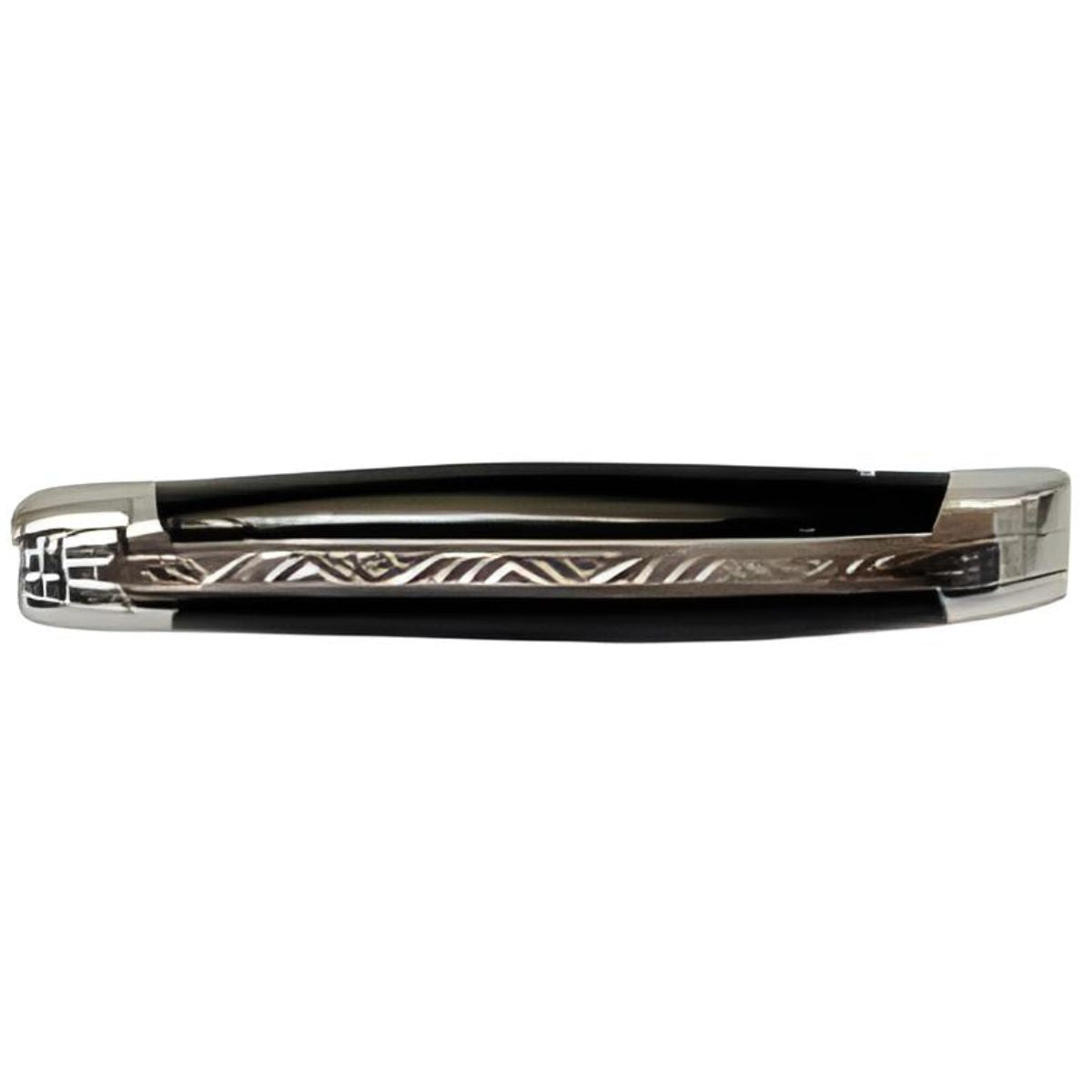 Laguiole en Aubrac Multipurpose Folding Knife with Pressed Cow Horn