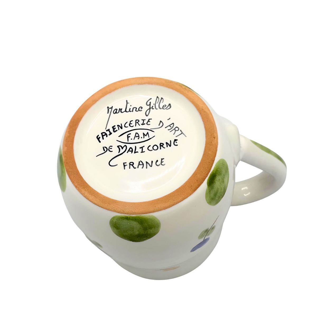 Faienceries D'Art de Malicorne Mille Fleurs 8oz Mug - Retired