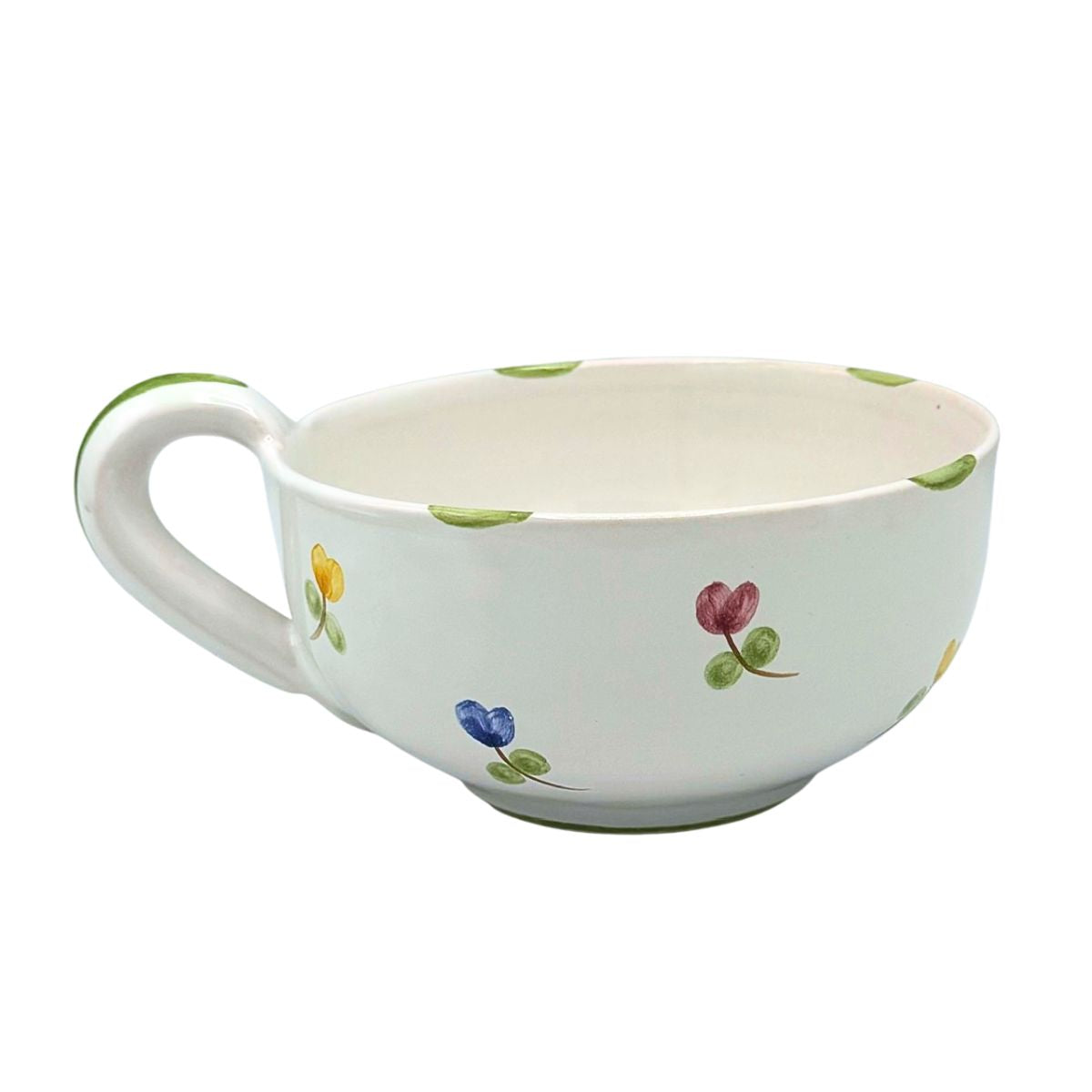 Faienceries D'Art de Malicorne Mille Fleurs Coffee Cup - Retired
