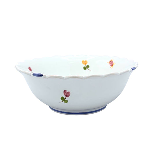 Faienceries D'Art de Malicorne Mille Fleurs Cereal Bowl - Retired