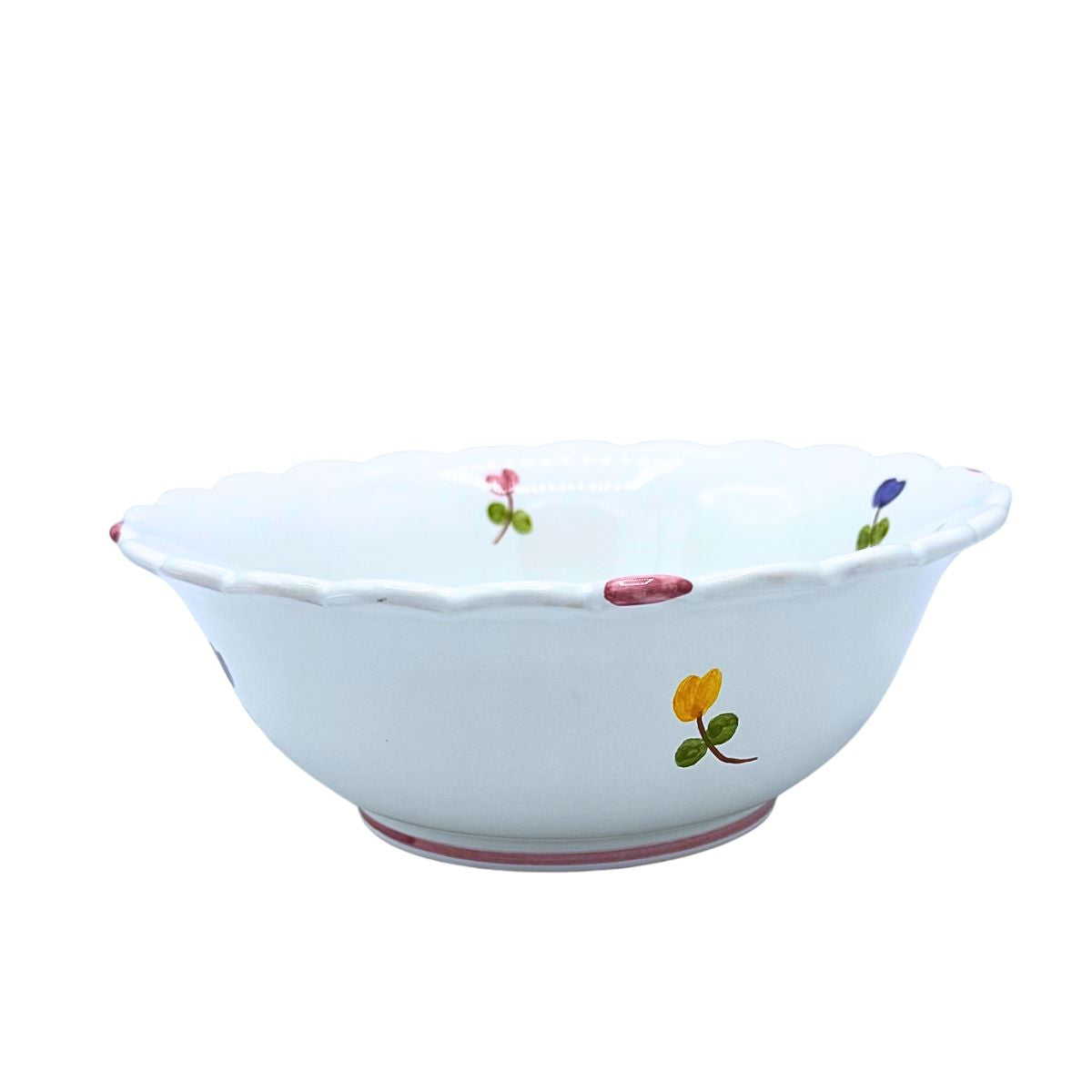Faienceries D'Art de Malicorne Mille Fleurs Cereal Bowl - Retired