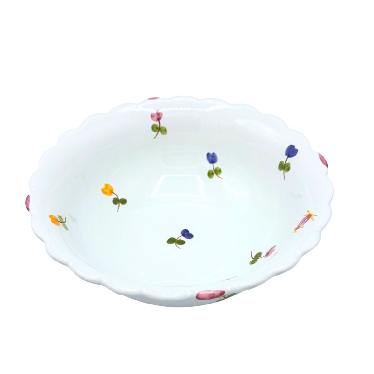 Faienceries D'Art de Malicorne Mille Fleurs Cereal Bowl - Retired