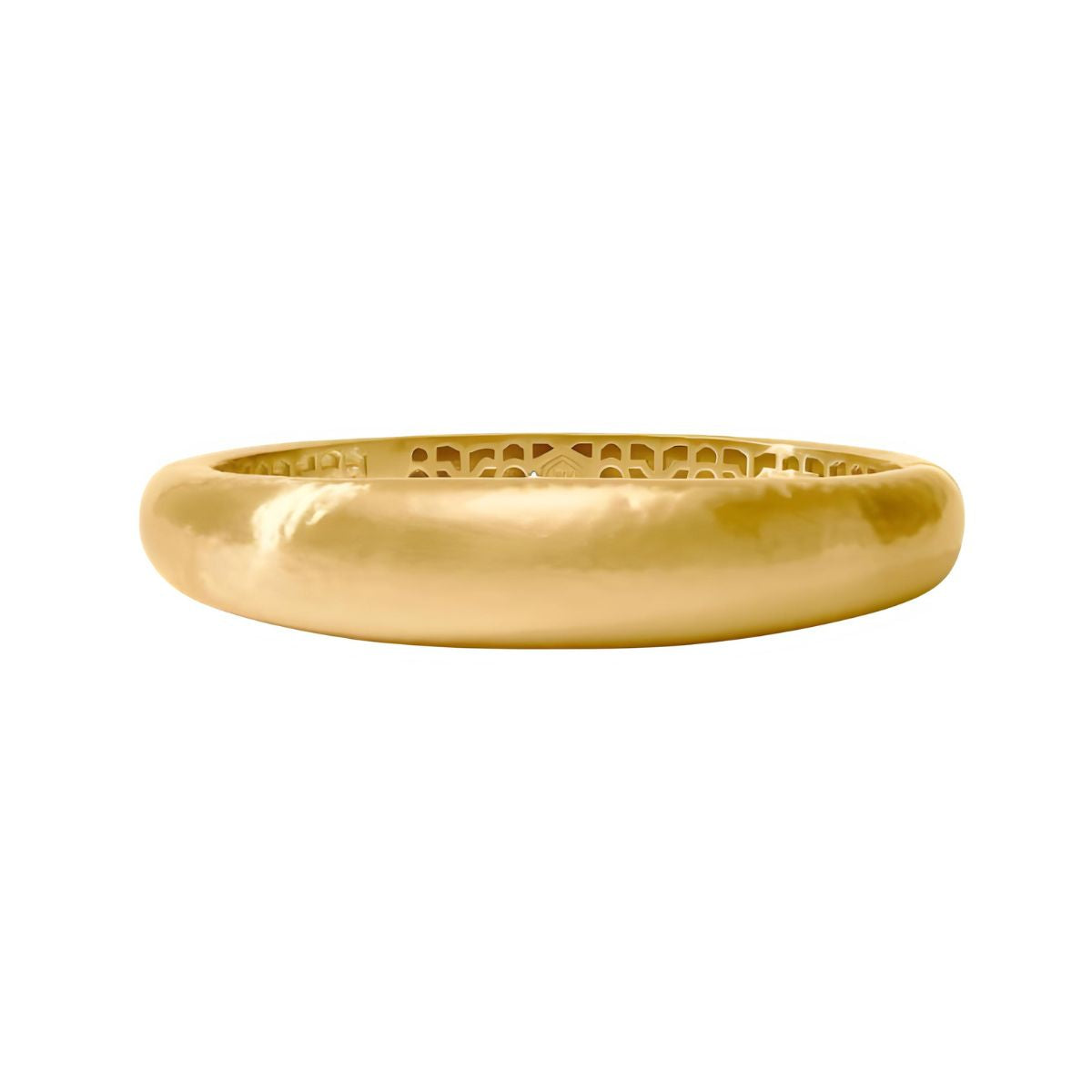 Julie Vos Catalina Demi Hinge Bangle - Gold