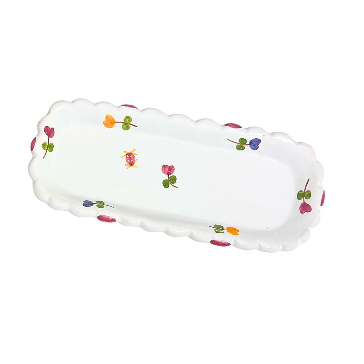 Faienceries D'Art de Malicorne Mille Fleurs Butter Scooter - Retired