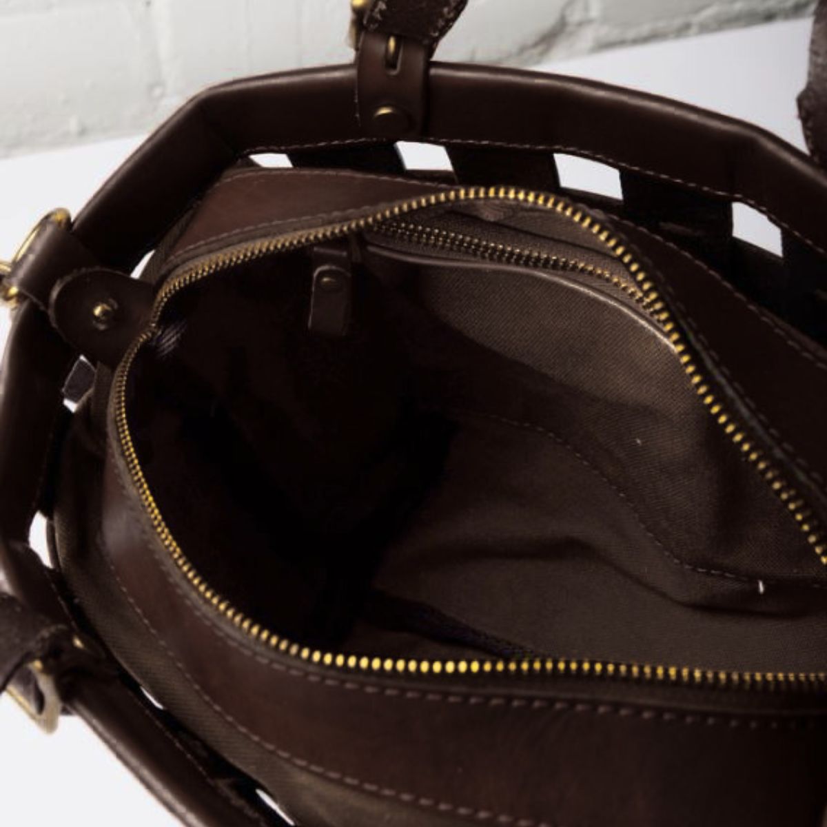 Uppdoo Venture Basket Tote - Chestnut