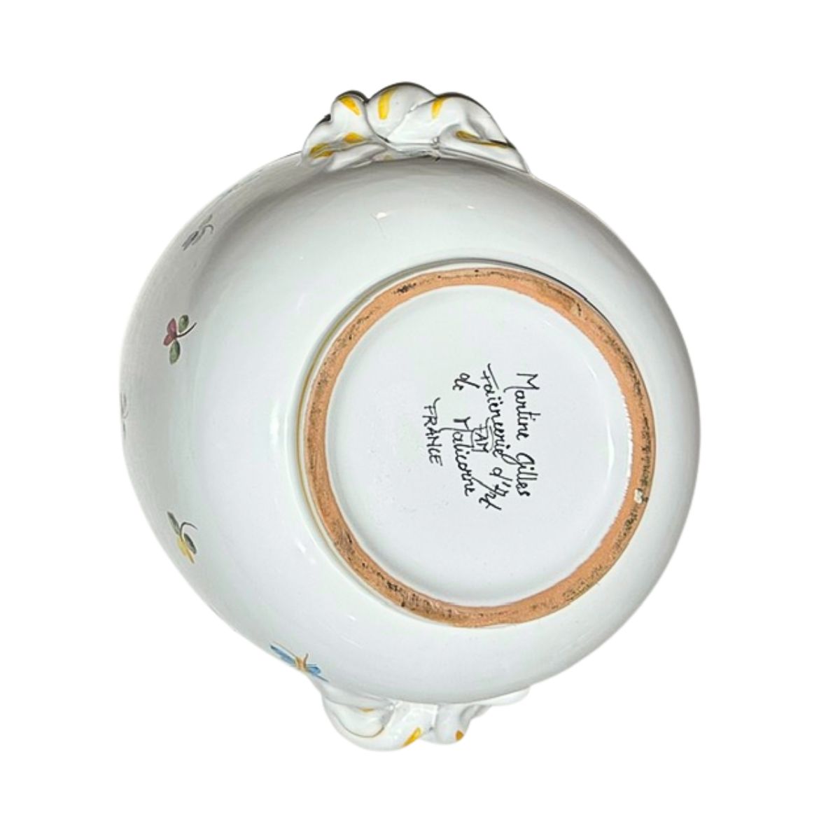 Faienceries D'Art de Malicorne Mille Fleurs Soup Tureen - Yellow - Retired