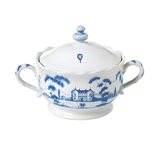 Juliska Country Estate Delft Sugar Pot