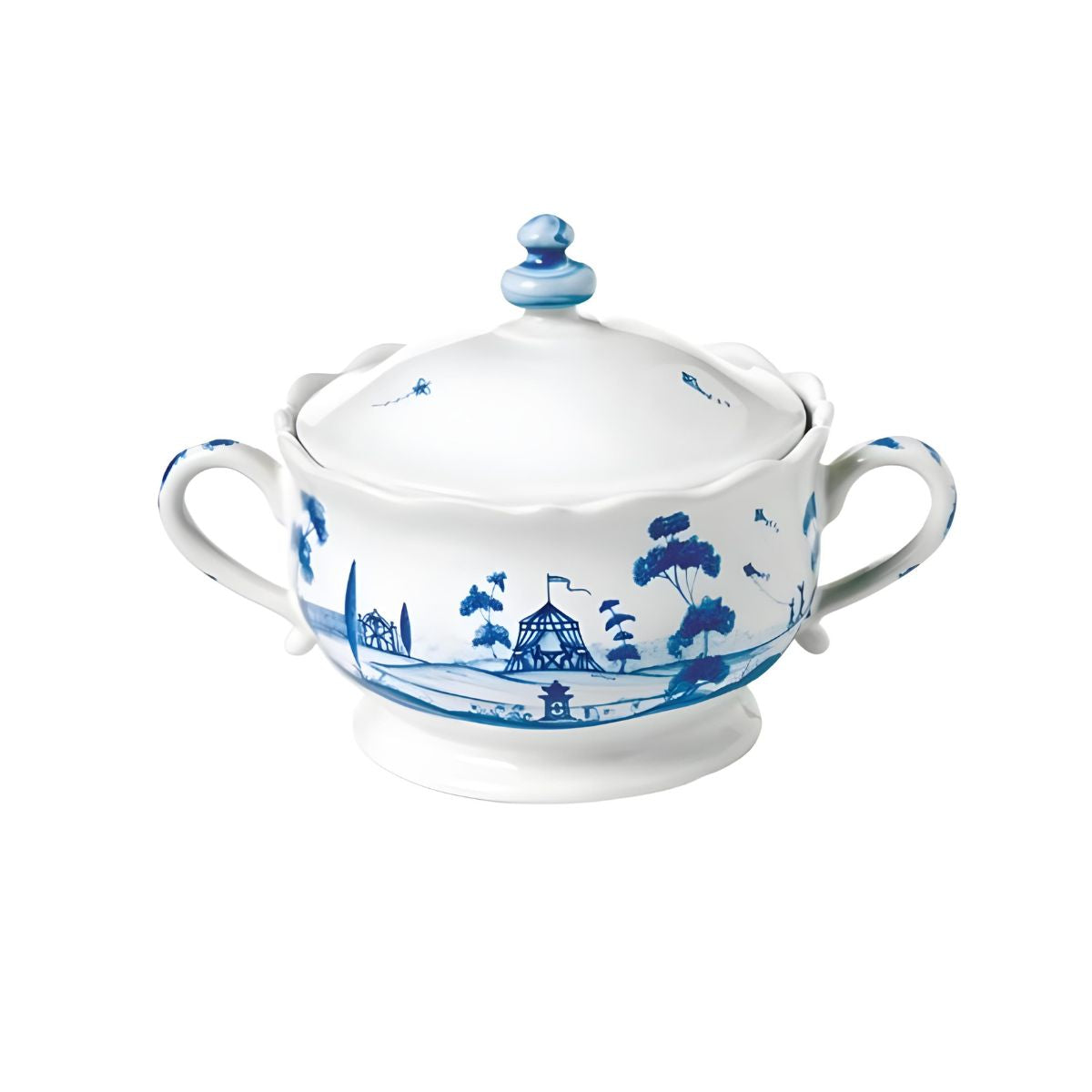 Juliska Country Estate Delft Sugar Pot