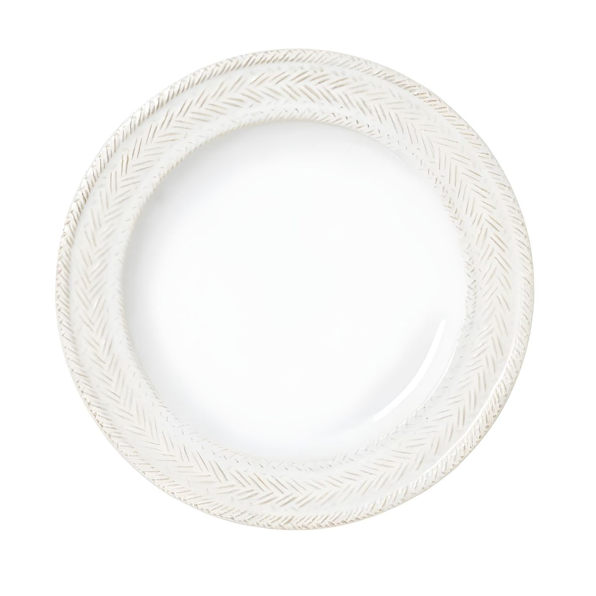Juliska Le Panier Dessert/Salad Plate - Whitewash