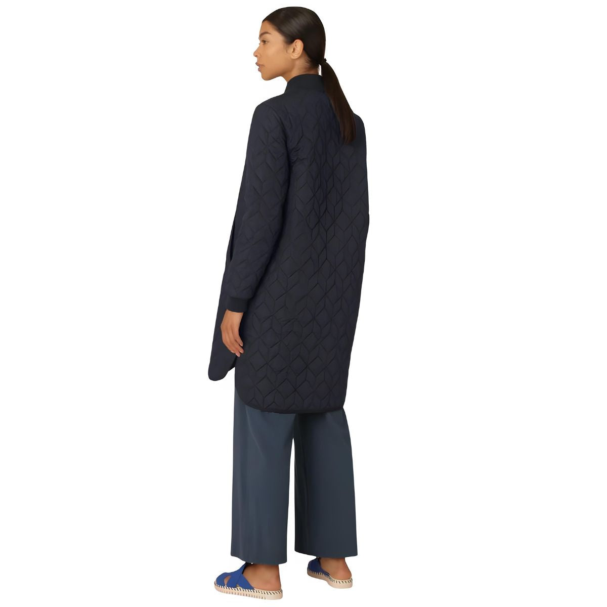Ilse Jacobsen Padded Quilt Coat - Black