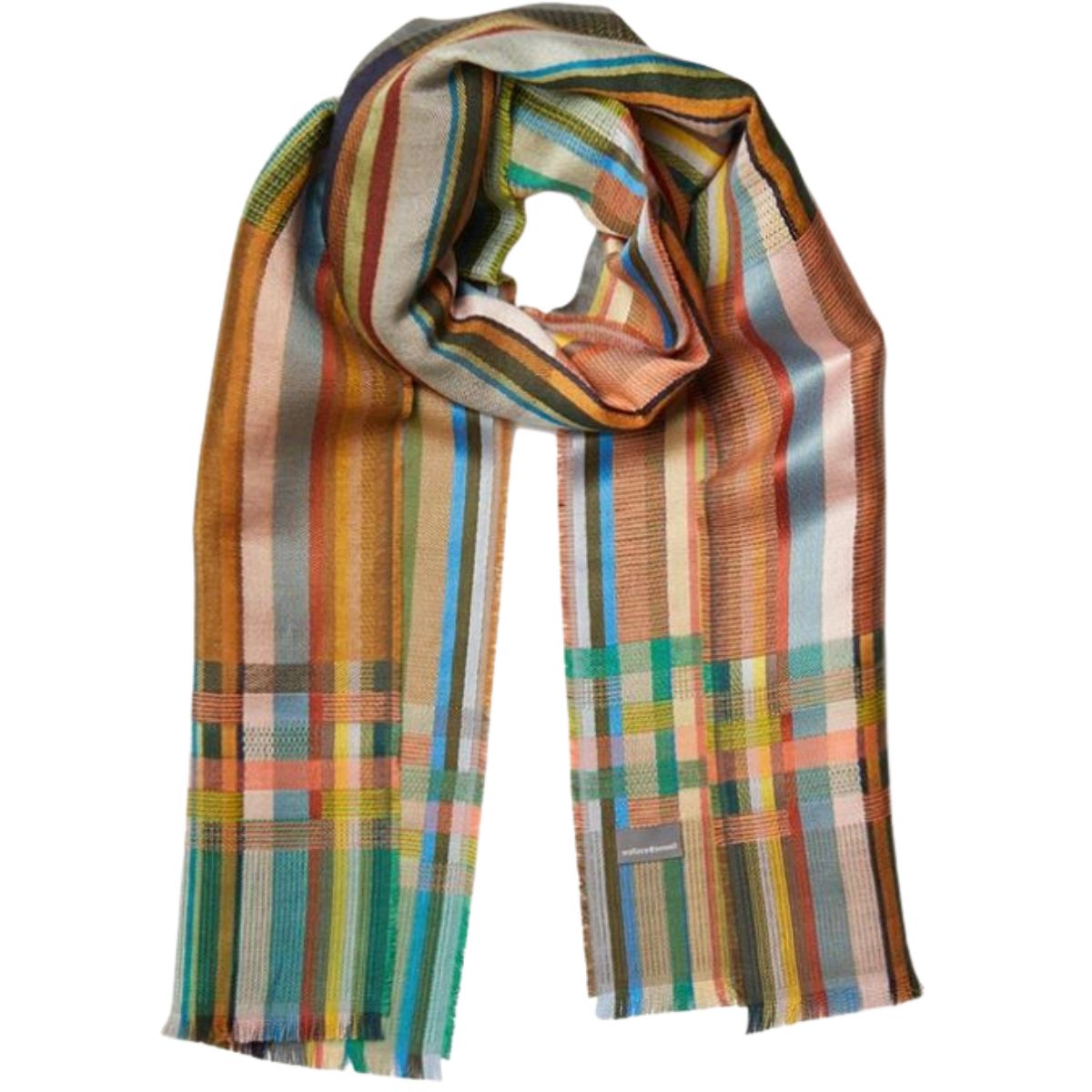 Wallace Sewell Aldine Orchard Silk & Linen Scarf