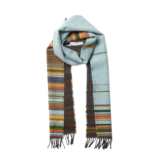 Wallace Sewell Lavanda Beach Lambswool Stripe Scarf
