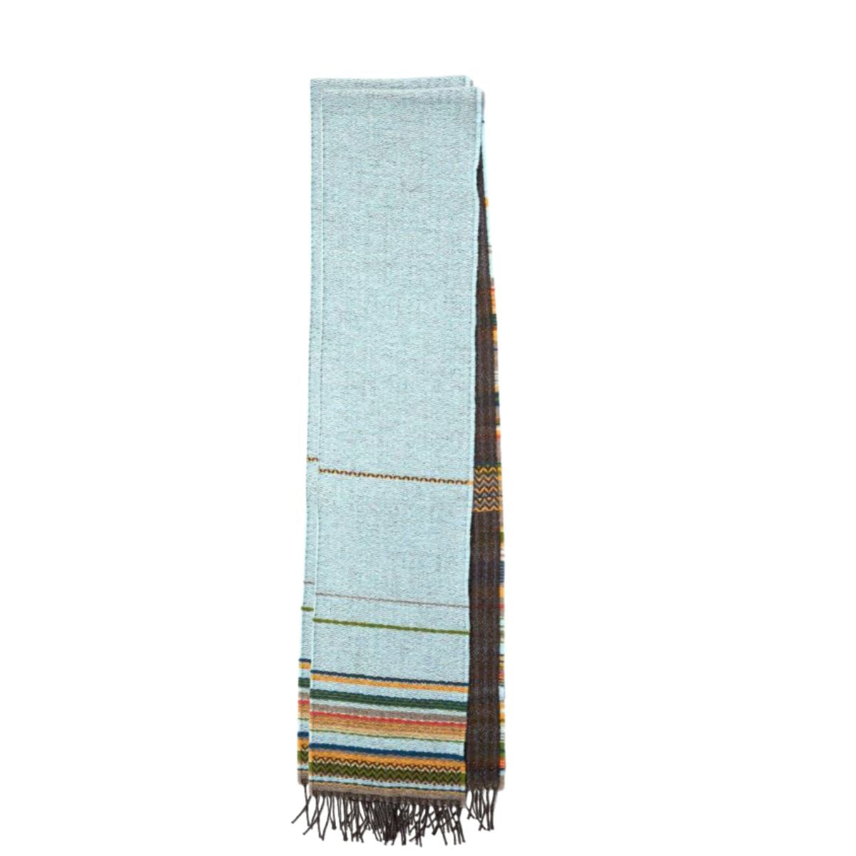 Wallace Sewell Lavanda Beach Lambswool Stripe Scarf