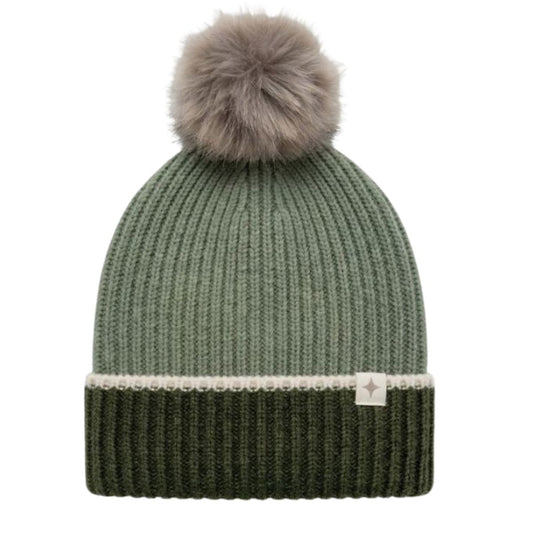 Mersea Montauk Colorblock Beanie - Eden - One Size