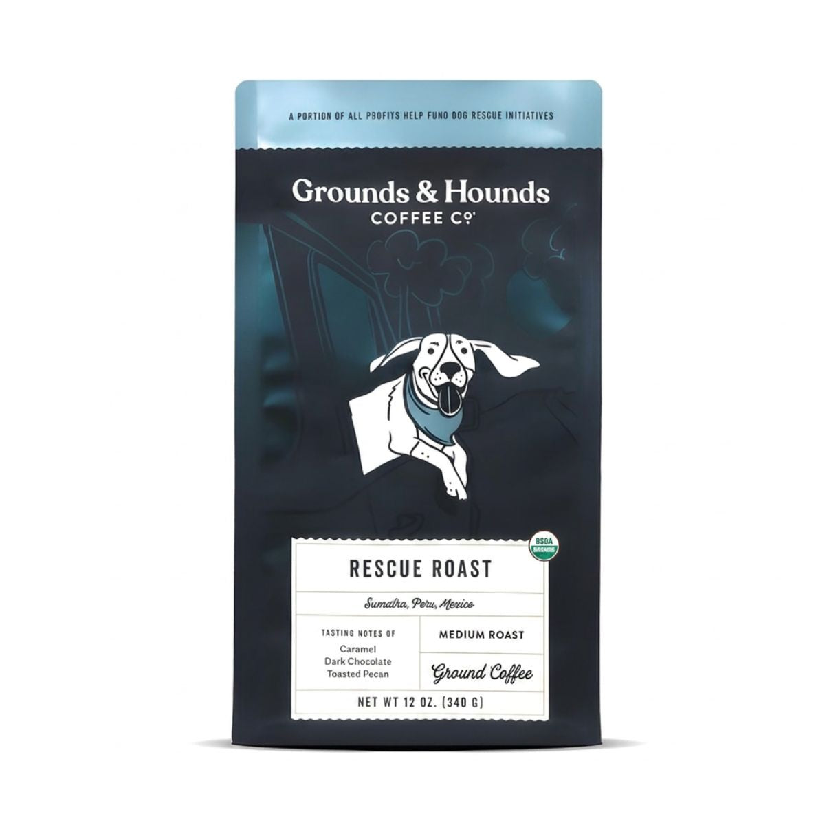 Grounds & Hounds Coffee Co. - Rescue Roast Coffee Ground