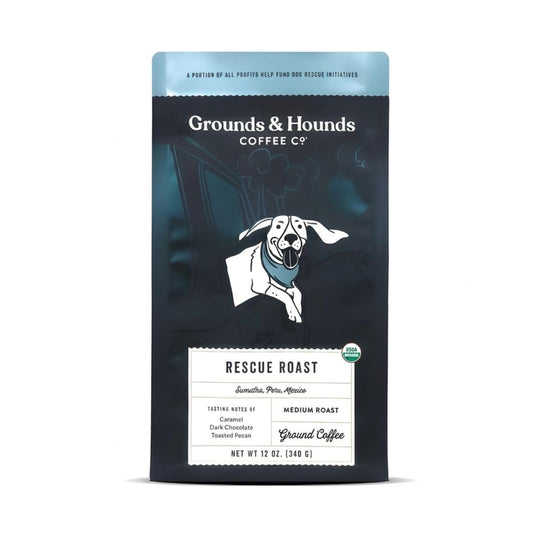 Grounds & Hounds Coffee Co. - Rescue Roast Coffee Ground