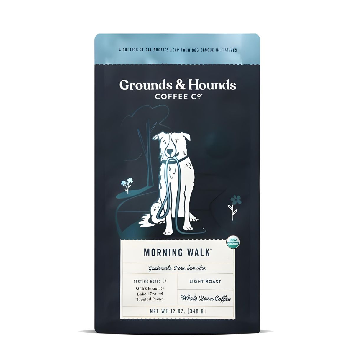 Grounds & Hounds Morning Walk Breakfast Blend - Whole Bean