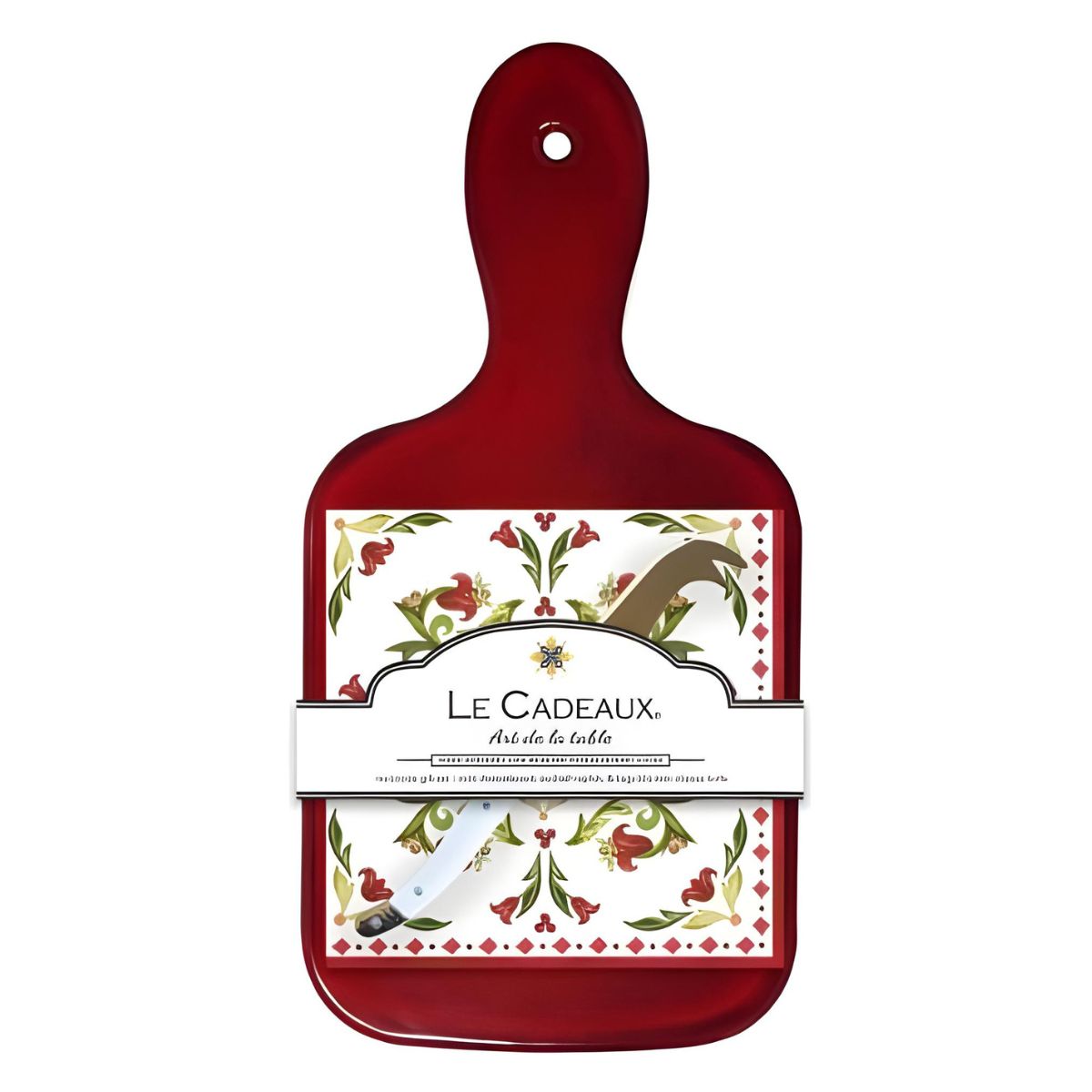 Le Cadeaux Garnet Mini Cheese Board Gift Set